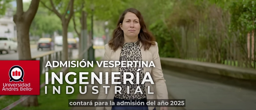admision vespertina, ingenieria industrial, unab